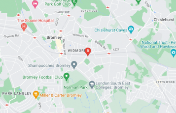 Bromley Gutter Cleaners location map: Bromley Industrial Centre, Bromley, London