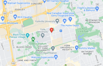 Elite European Spa location map: 4801 Keele St #31, North York, ON