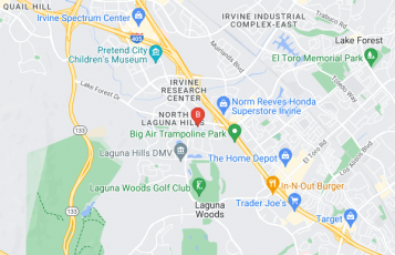 Devina Home location map: 23015 Del Lago Dr #C1, Laguna Hills, CA
