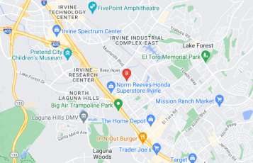 Pelican Plumbing location map: 22600 C Lambert St. Suite 904, Lake Forest, CA