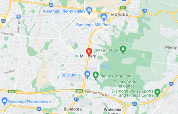 Amm Dental Millpark location map: 3 Blossom Park Dr, Mill park, VIC