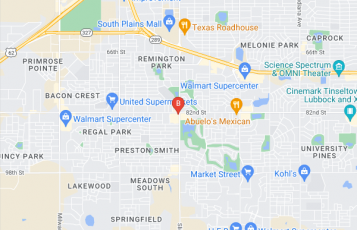 Absolute Nails & Spa LLC location map: 5217 82nd St, Lubbock, TX