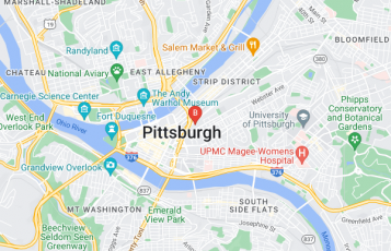 PADCO Project Care location map: 1435 Bedford Avenue, Pittsburgh, PA