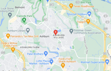 Simply Smiles - Family & Implant Dentistry location map: 44031 Ashburn Shopping Plz #131, Ashburn, Virginia