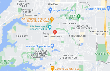 Towing In Frisco location map: 615 Main St, Frisco, TX
