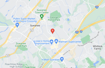 Restorative Results Therapy location map: 3461 Lawrenceville Suwanee Rd, Suwanee, GA