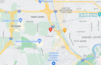 Best Plumbers Rochester NY location map: 139 Morncrest Dr, Rochester, NY