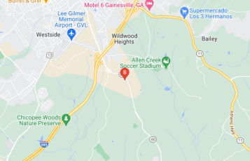 Big Wheels Repair location map: 1408 Jag Dr, Gainesville, GA