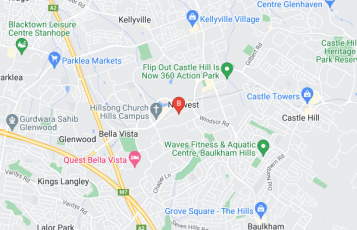 Jazeera location map: Level 1, 22 Brookhollow Avenue, Norwest, NSW