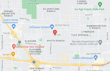 NVR Solar Installers location map: 7016 Via Campanile Avenue, Las Vegas, Nevada